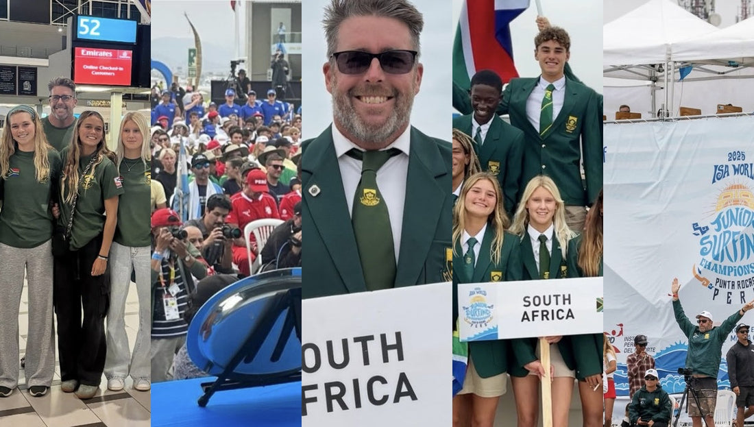 Liam Wood and Team SA Arrive in Peru for the ISA World Games